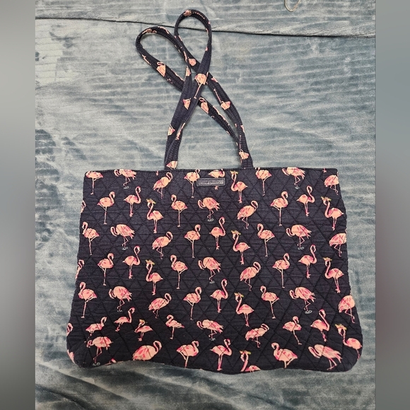 Vera Bradley Handbags - Vera Brsdley Flamingo Pattern Shoulder Bag!